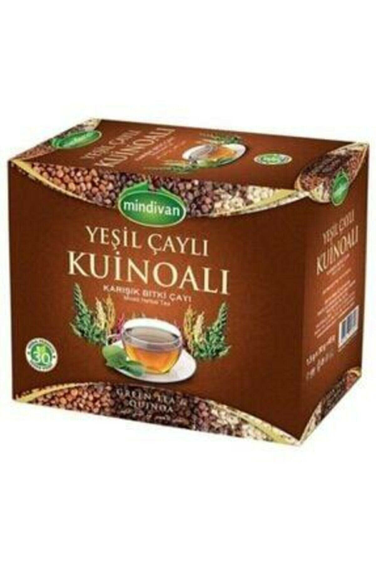 Yeşil Çaylı Kinoalı Karışık Bitki Çayı 30 Lu Süzen Poşet