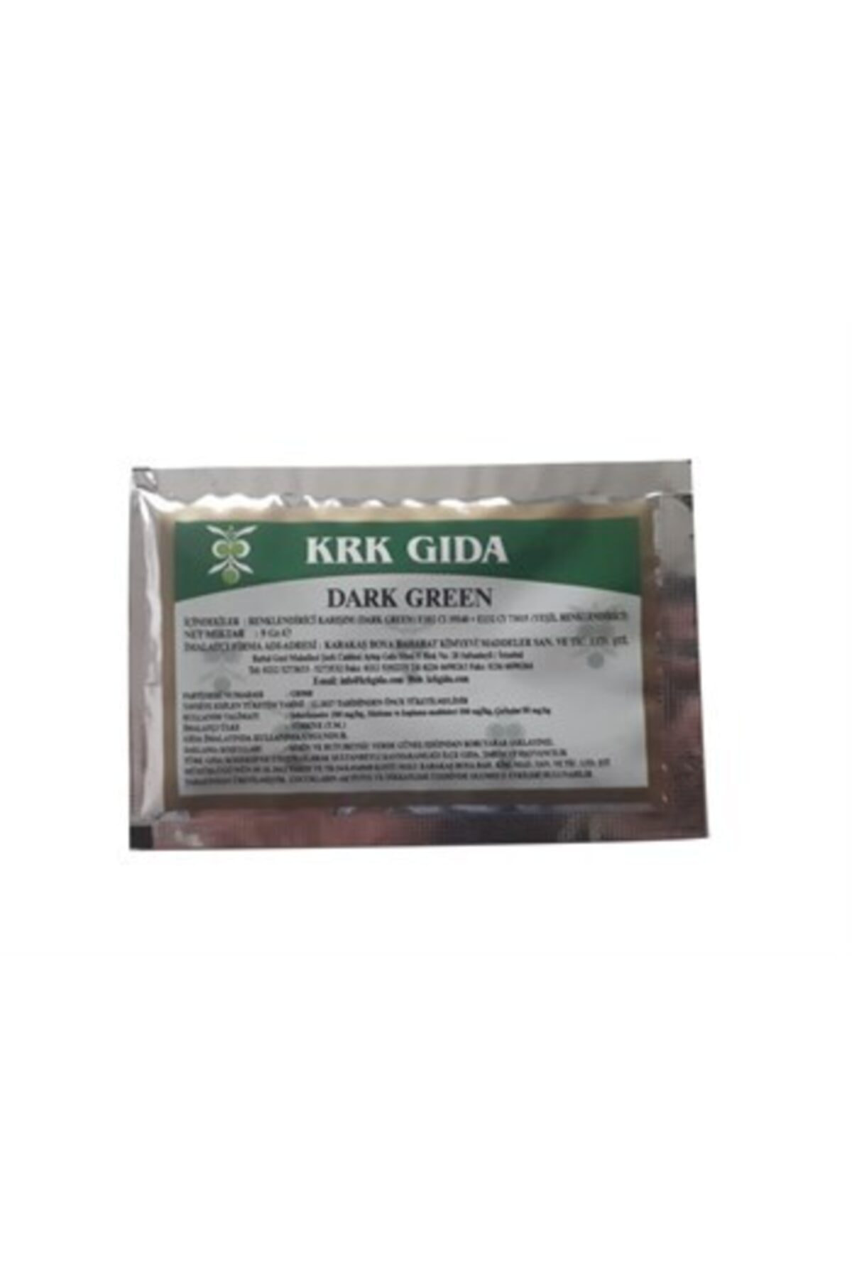 Yeşil Gıda Boyası 9 gr