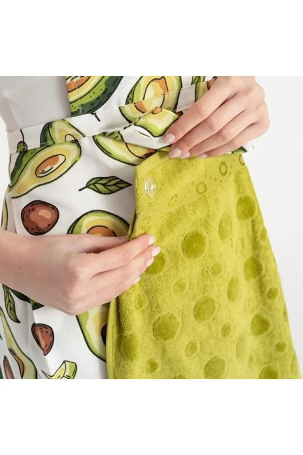 Yeşil Havlulu Su Geçirmez Mutfak Önlüğü, Yetişkinler için Önlük,