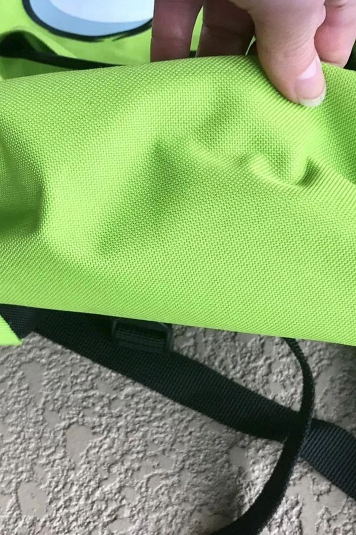 Yeşil Invader Zim Gir Sır Çantası