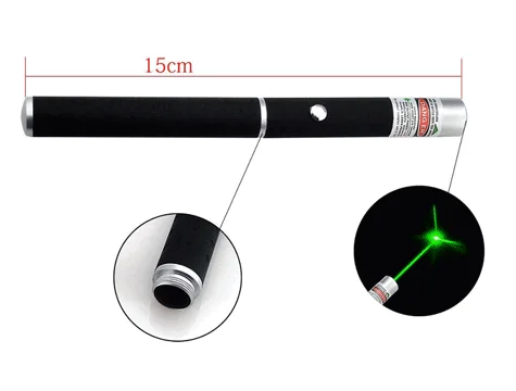 Yeşil Lazer Pointer 500 Mw 15 Km Etkili (tek Başlık 5 Model) - Görsel 5