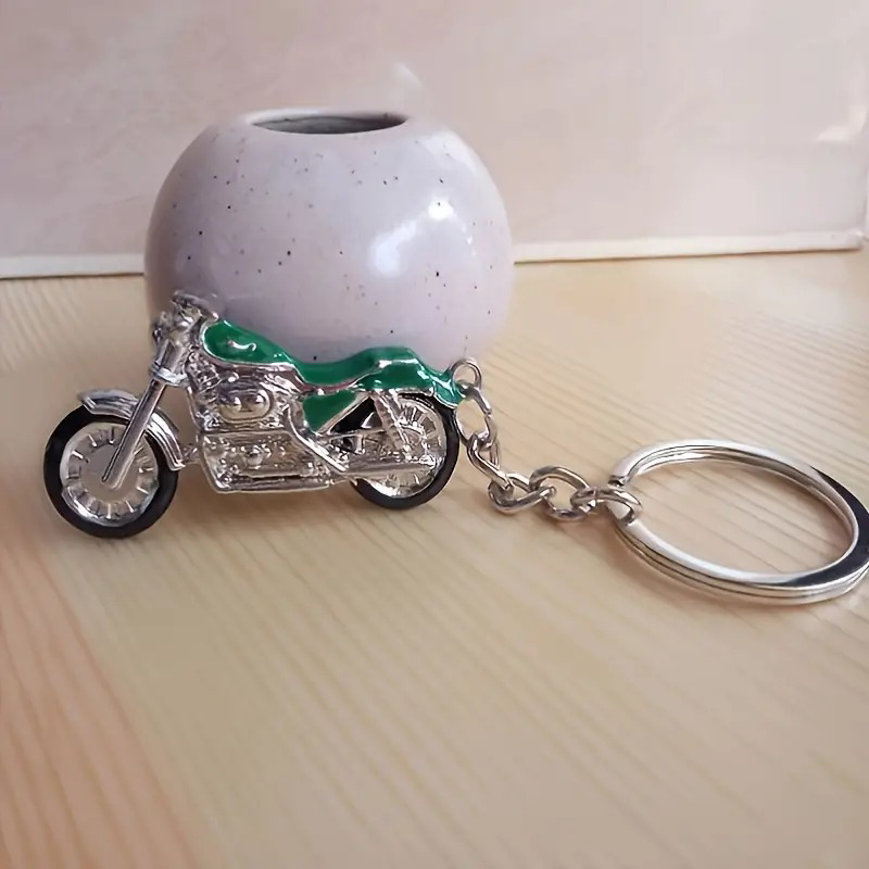 Dodemert Home Yeşil Motosiklet Anahtarlik