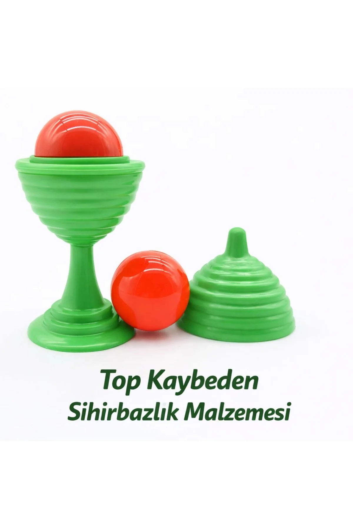 Yeşil Renk Sihirli Kupa Top Kaybetme Oyunu 7 Cm Yeşil Renk Sihirli Kupa Top Kaybetme Oyunu 7 Cm