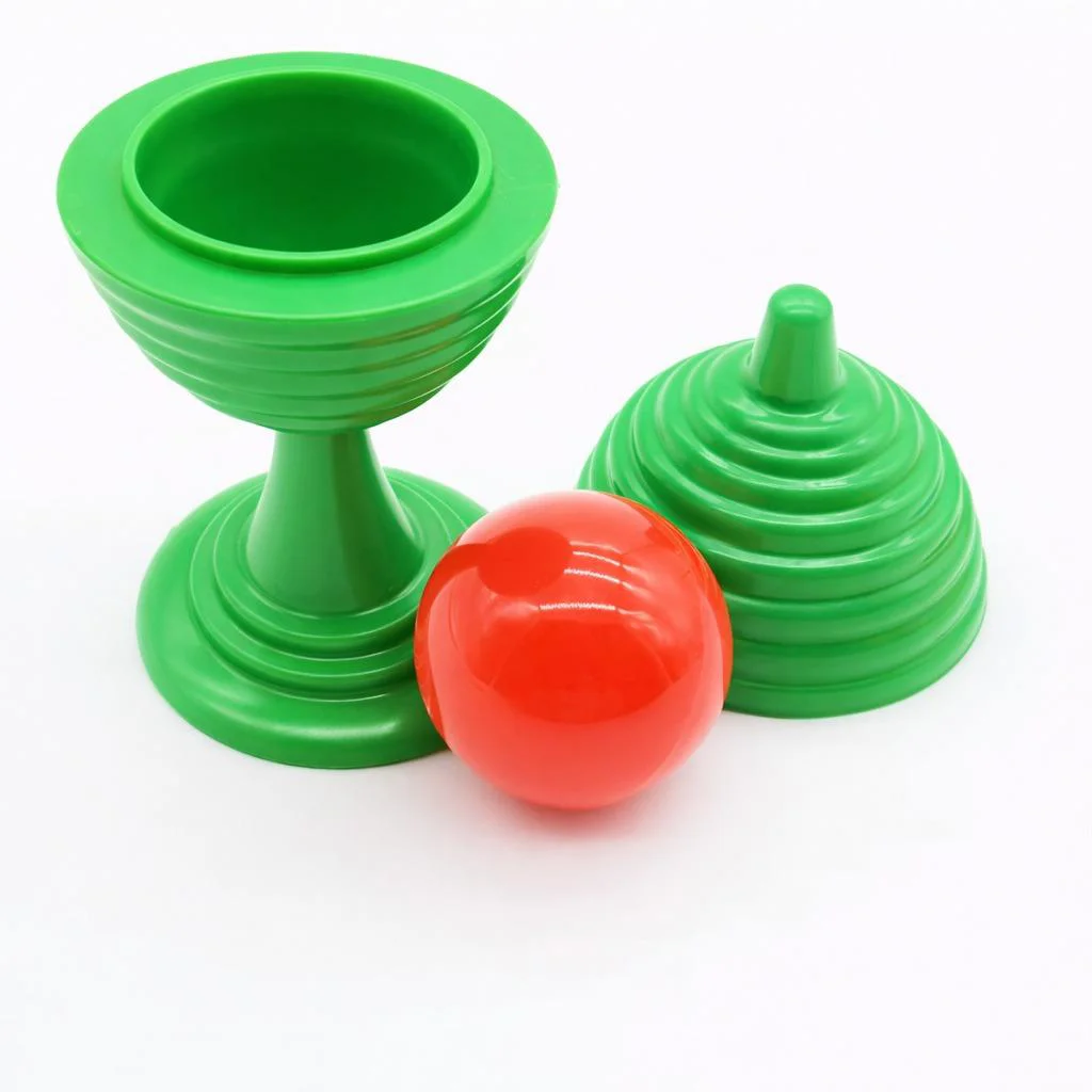 Yeşil Renk Sihirli Kupa Top Kaybetme Oyunu 7 cm Yeşil Renk Sihirli Kupa Top Kaybetme Oyunu 7 cm