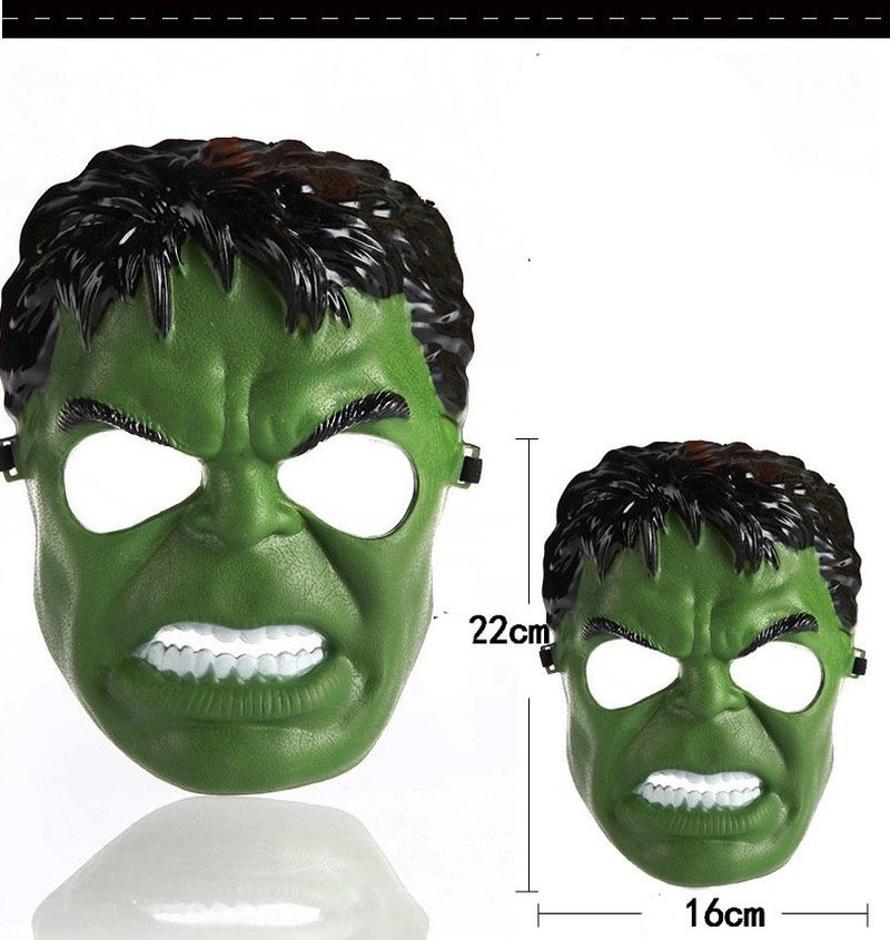 Yeşil Renk Süper Kahraman Dev Adam Hulk Maskesi TdrTR