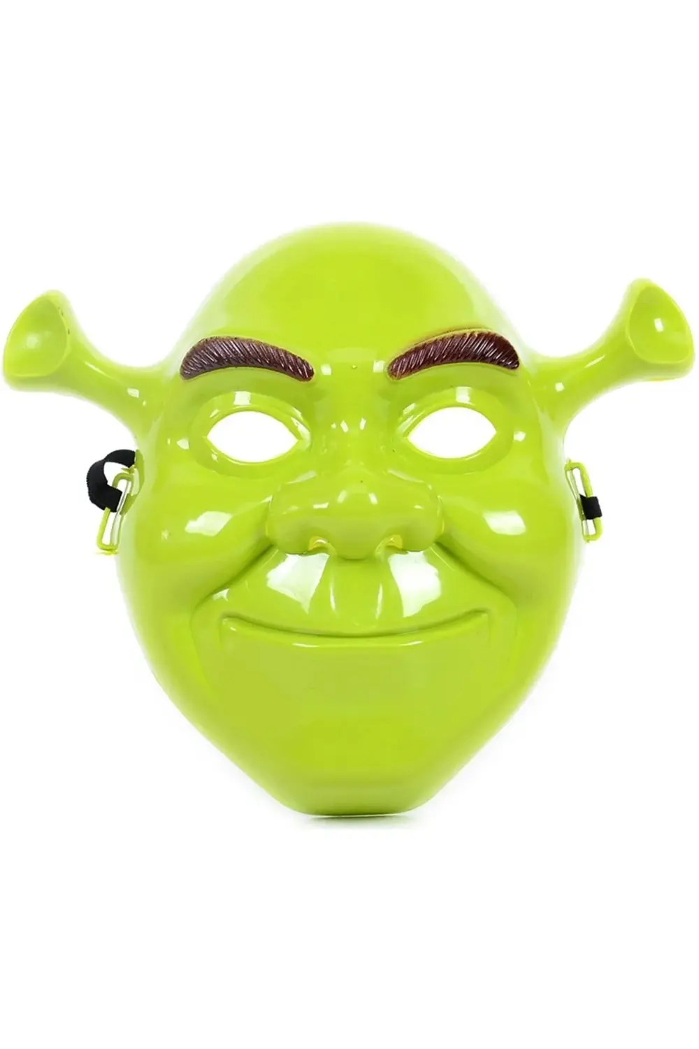 Yeşil Shrek Maskesi 21x25 Cm