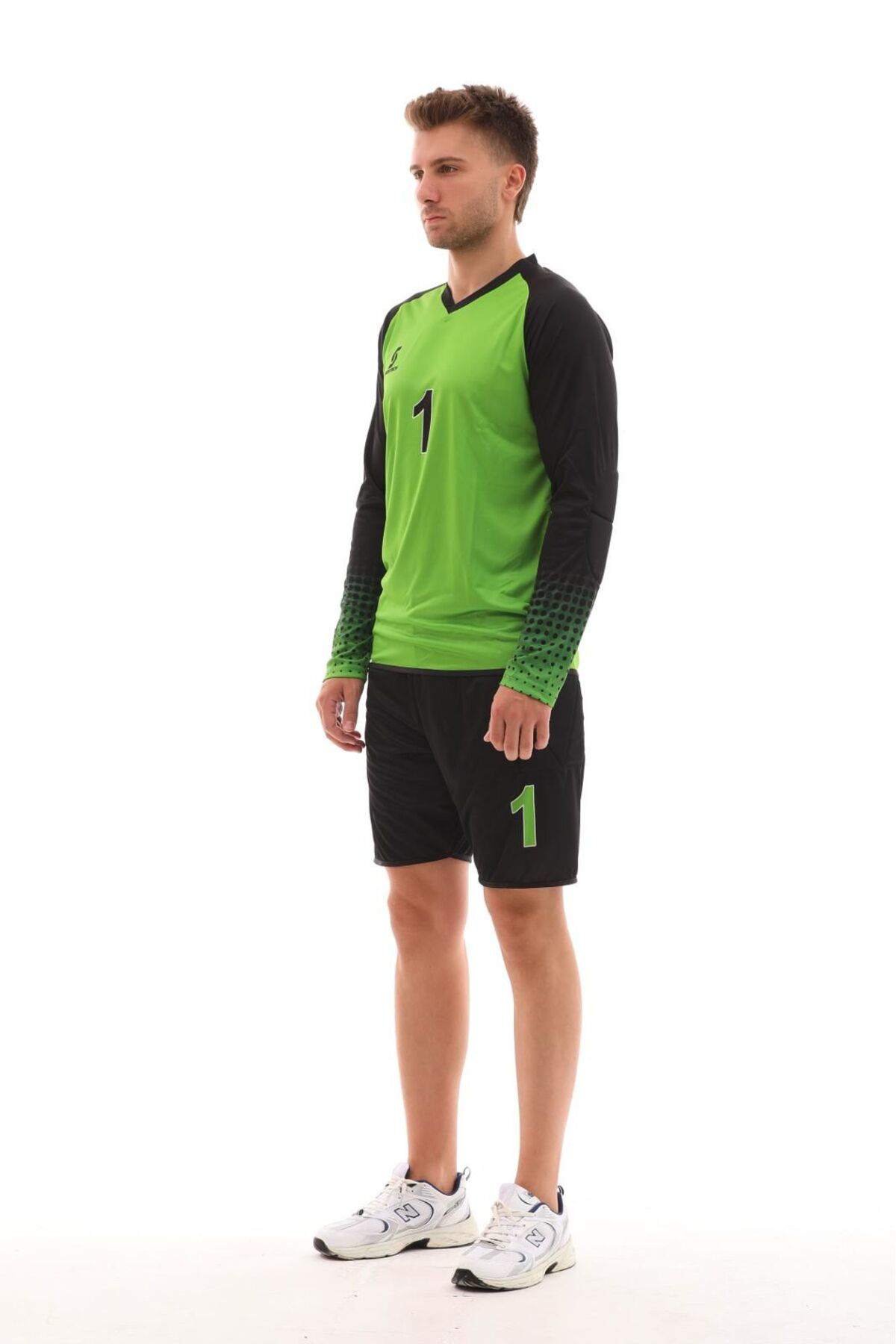 Sportech Yeşil Şortu Sünger Destekli Kaleci Forma Takımı R0124-2Xl Sportech Yeşil Şortu Sünger Destekli Kaleci Forma Takımı R0124-2Xl