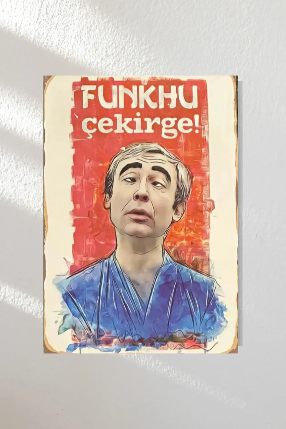 "yeşilçam 2" Ahşap Poster Altılı Set 20*15 Cm