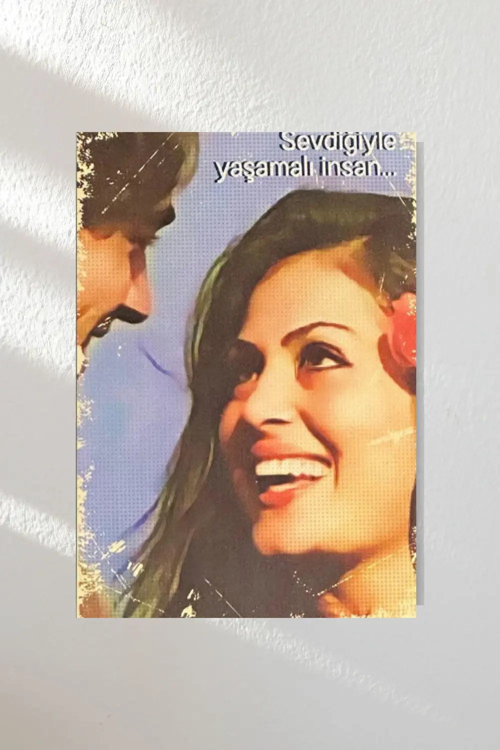 "yeşilçam 3" Ahşap Poster Ikili Set 20*15 Cm