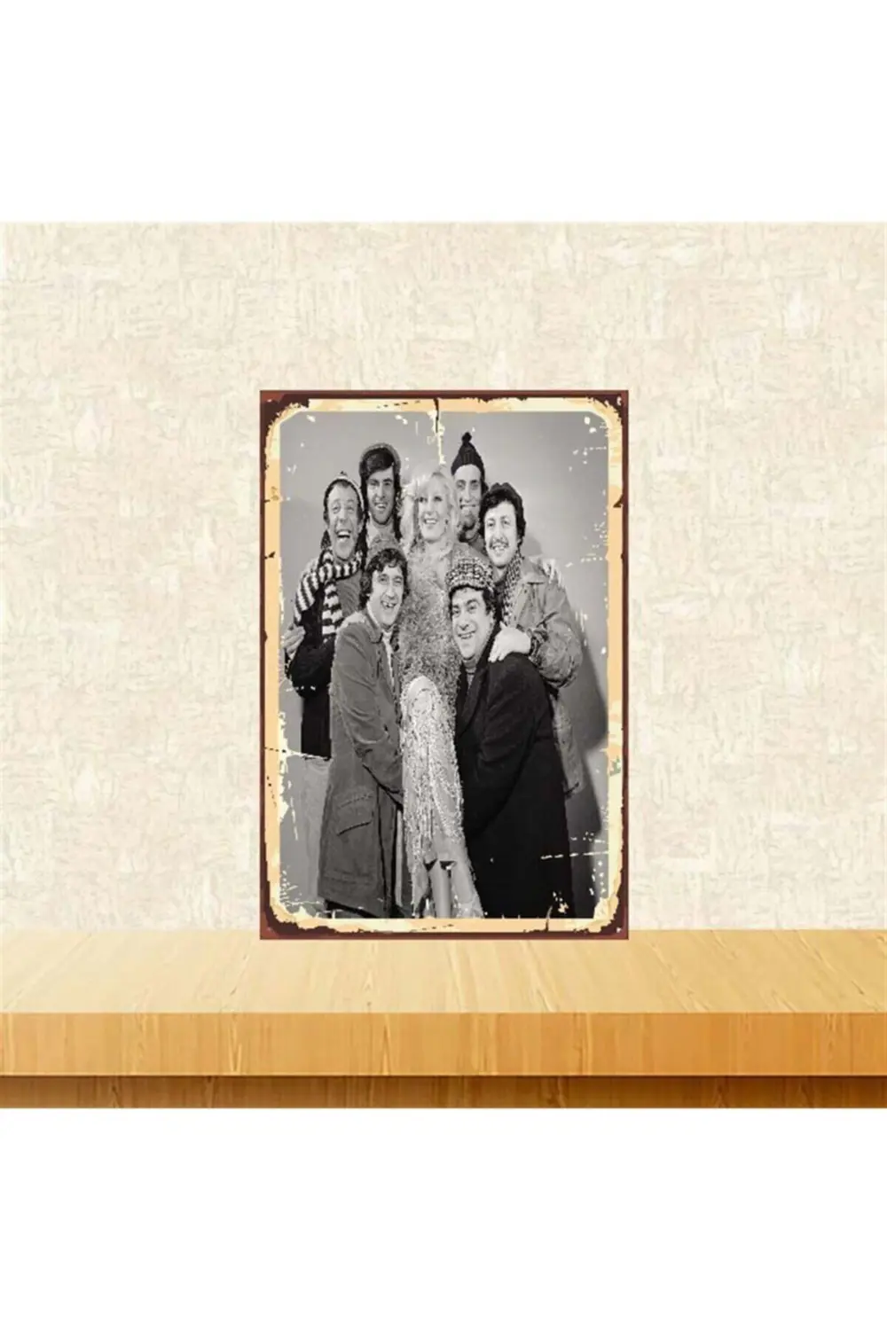 Yeşilçam Unutulmayanlar Retro Ahşap Poster 20x30 cm