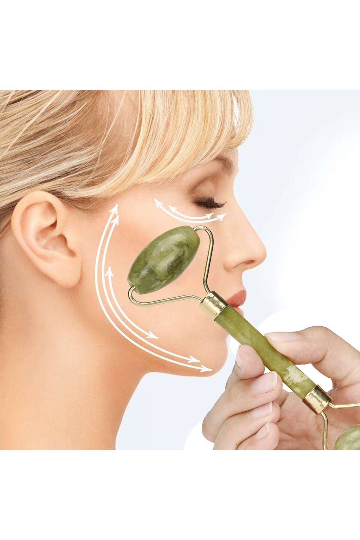 Ok Aksesuar Yeşim Taşı Çift Taraflı Cilt Masaj Aleti Go50607076390 Ok Aksesuar Yeşim Taşı Çift Taraflı Cilt Masaj Aleti Go50607076390