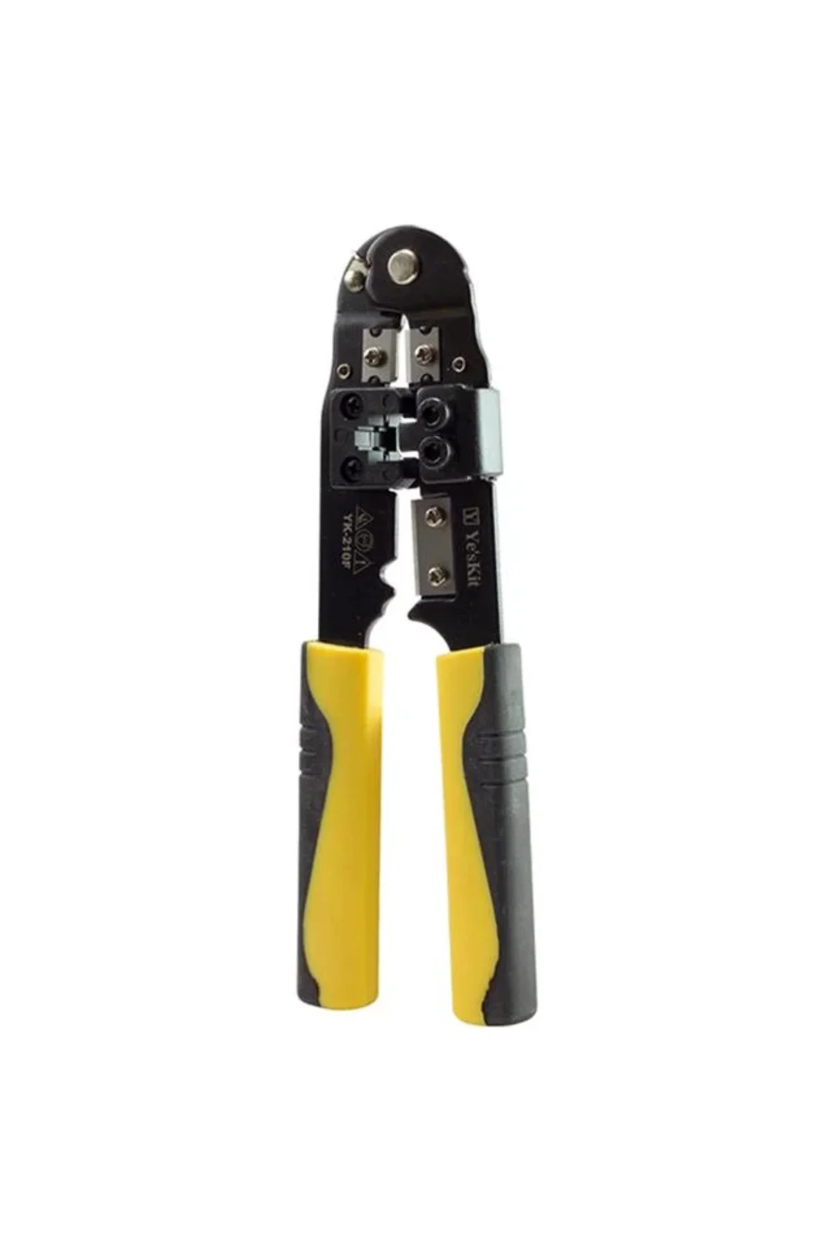 YesKit YK-210F RJ45 CAT5E-CAT6 Tekli Soket Sıkma Pensesi