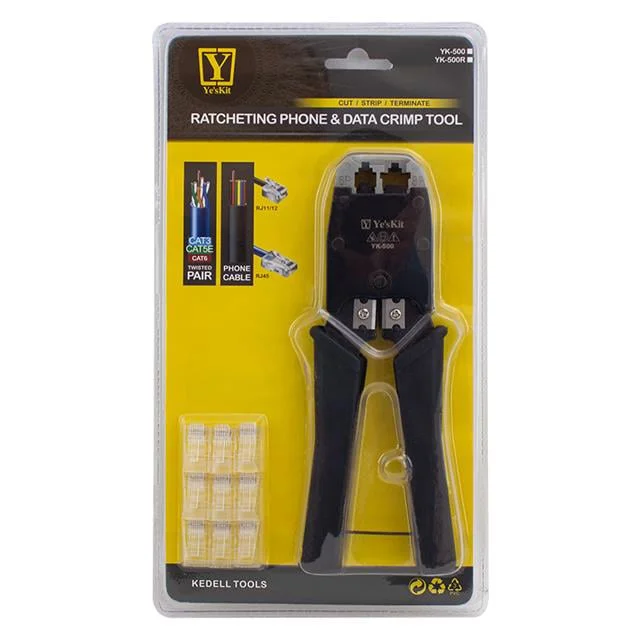 YesKit YK-500 RJ11-RJ12-RJ45 Sıkma Pensesi Fiyatı, Yorumları ve Özellikleri