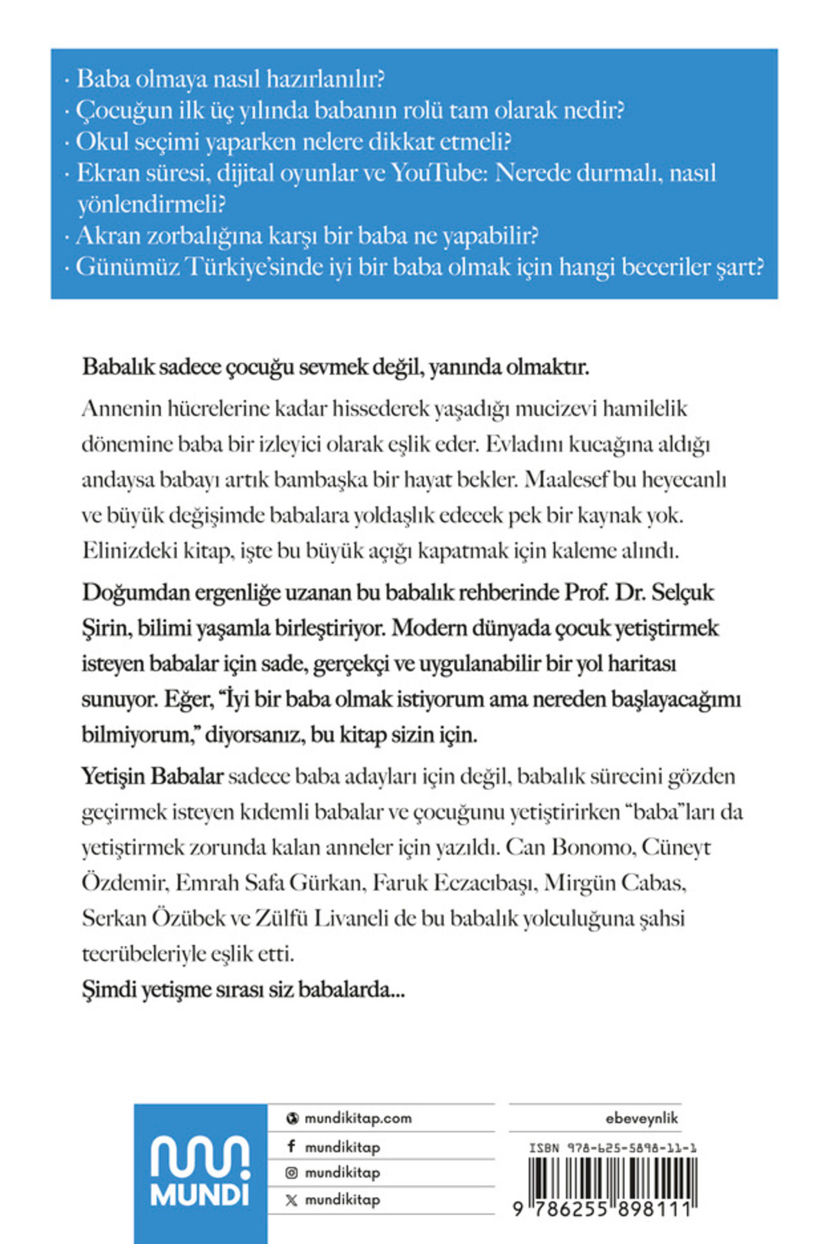 Mundi Yetişin Babalar