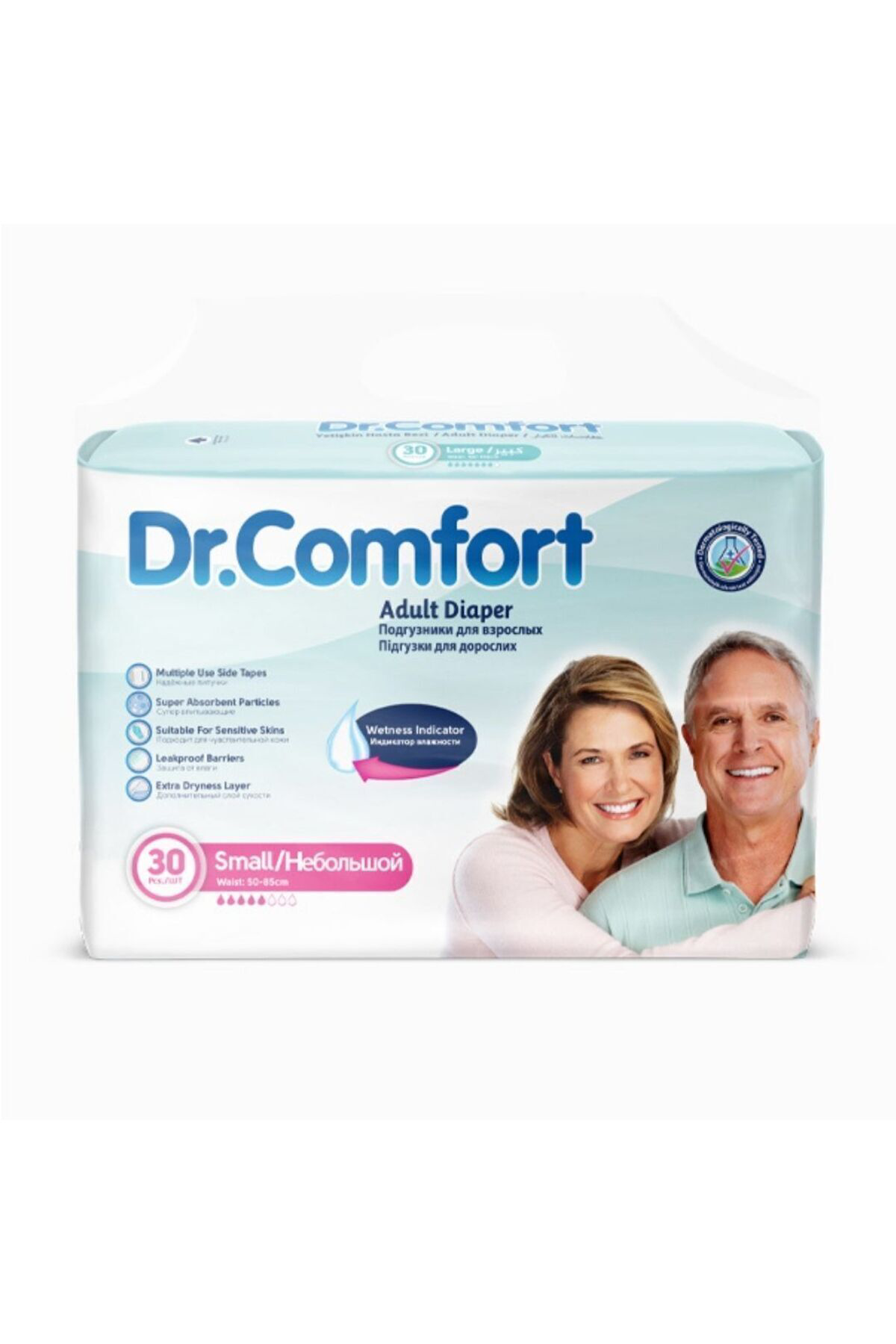 Dr.Comfort Yetişkin Bel Bantlı Hasta Bezi Small 30 Adet