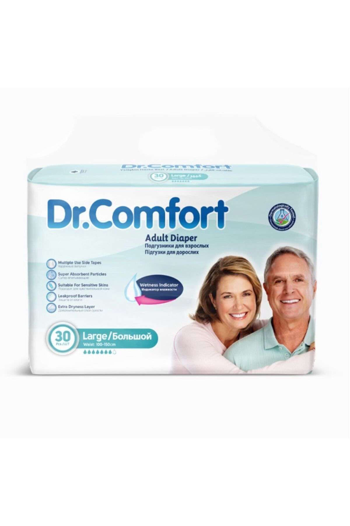 Dr.Comfort Yetişkin Bel Bantlı Hasta Bezi Large 30 Adet