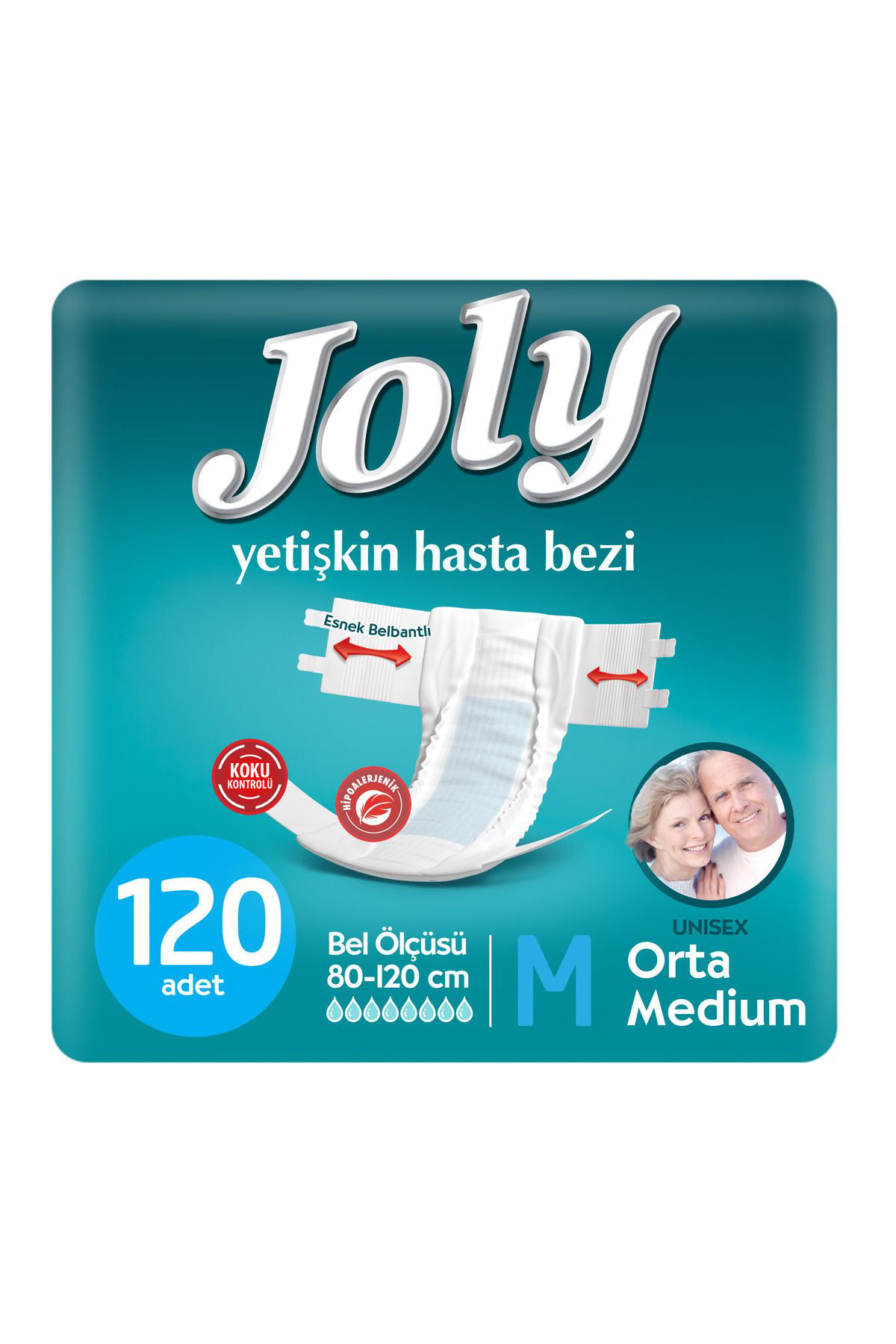Joly Yetişkin Bezi Medıum 120 Adet