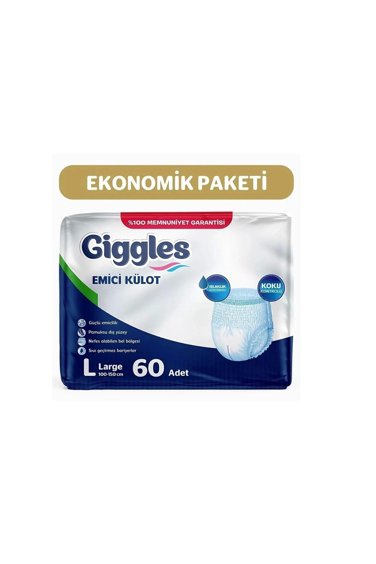 Yetişkin Emici Külot Large 30 Lu X 2 Adet
