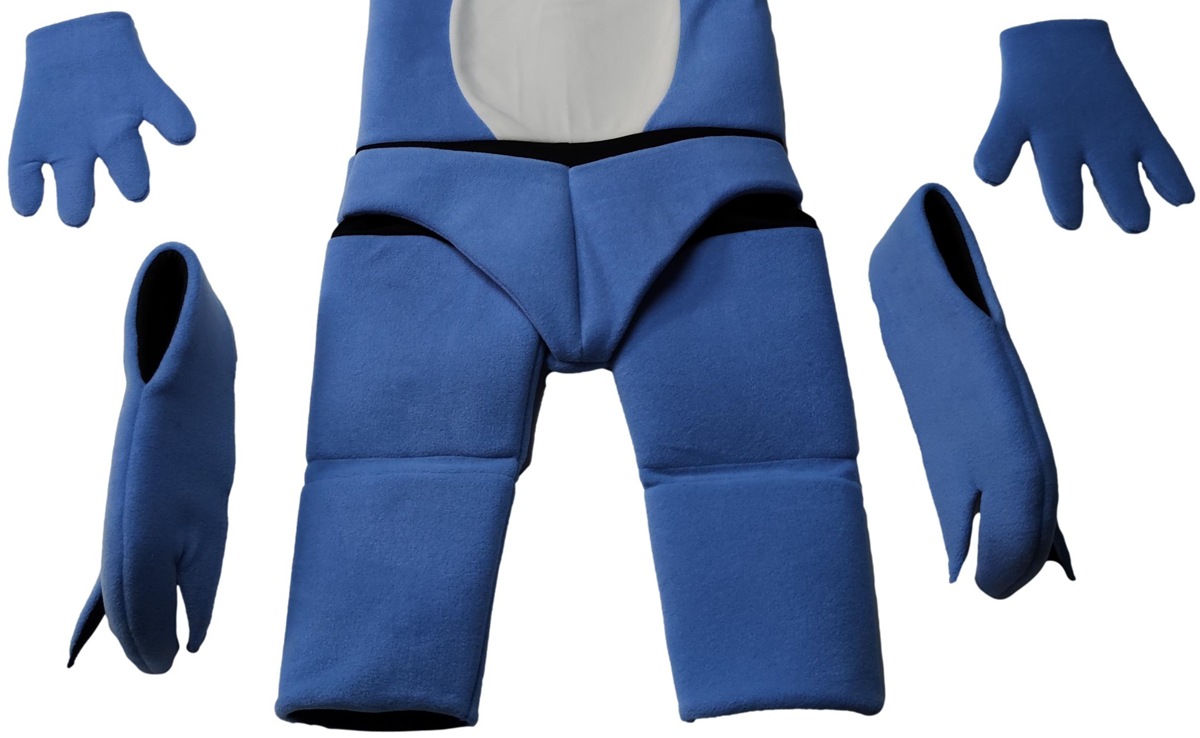 Yetişkin Five Nights At Freddy's Mavi Tavşan Kostümü