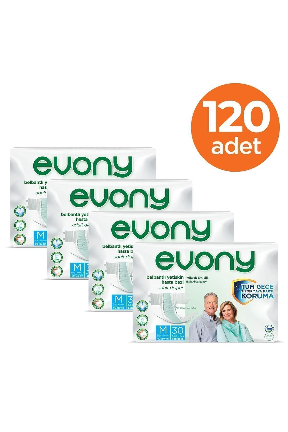 Evony Yetişkin Hasta Bezi Medıum 120 Adet