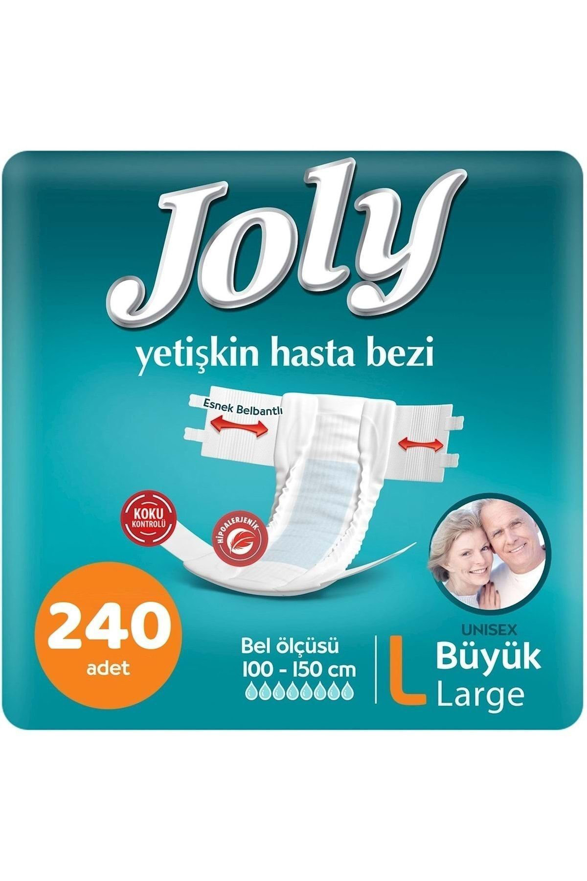 Yetişkin Hasta Bezi Bel Bantlı Large Büyük 240 Adet (8pk*30)