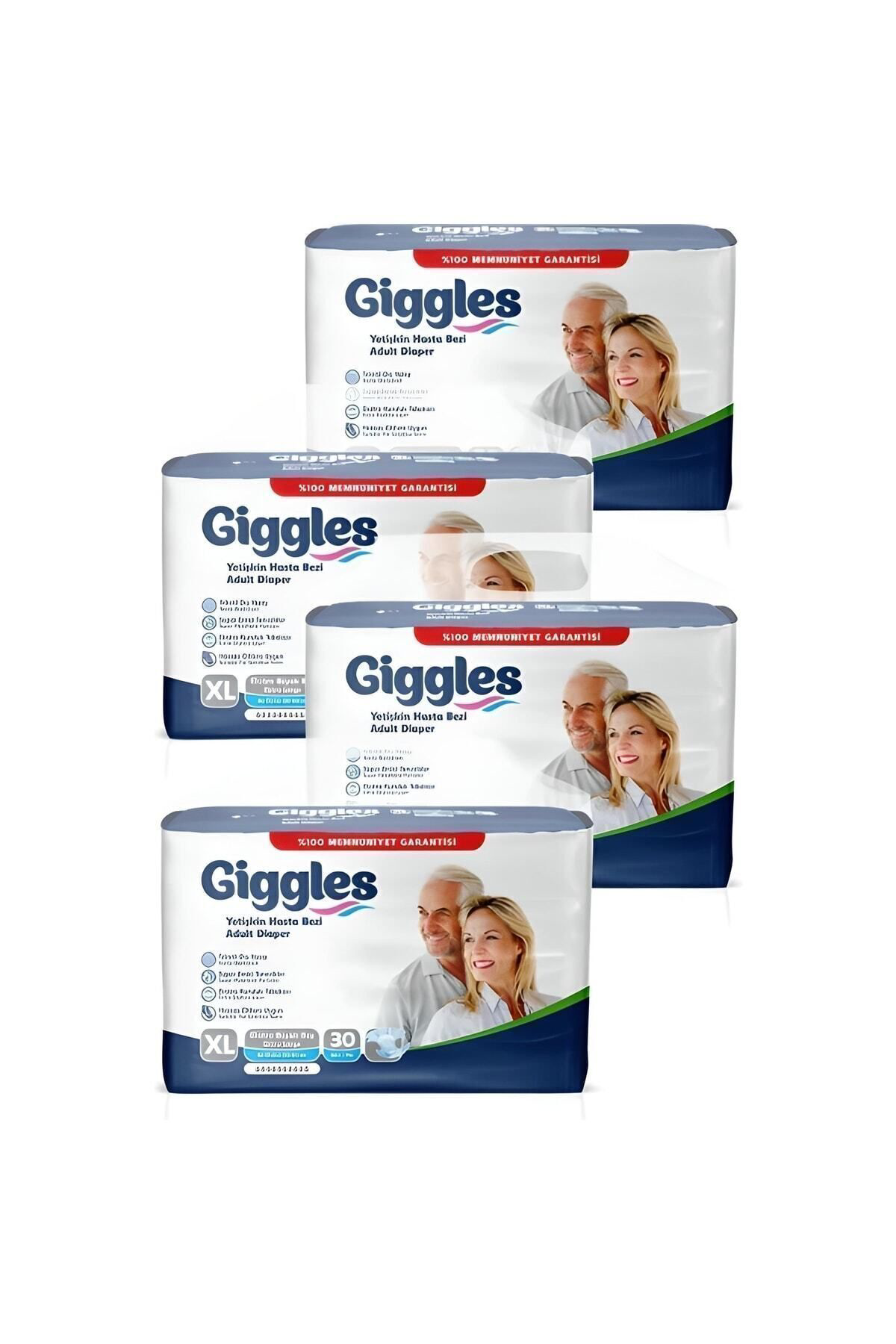 Yetişkin Hasta Bezi Bağlamalı Xl-extra Büyük Boy 120 Adet (30*4 A