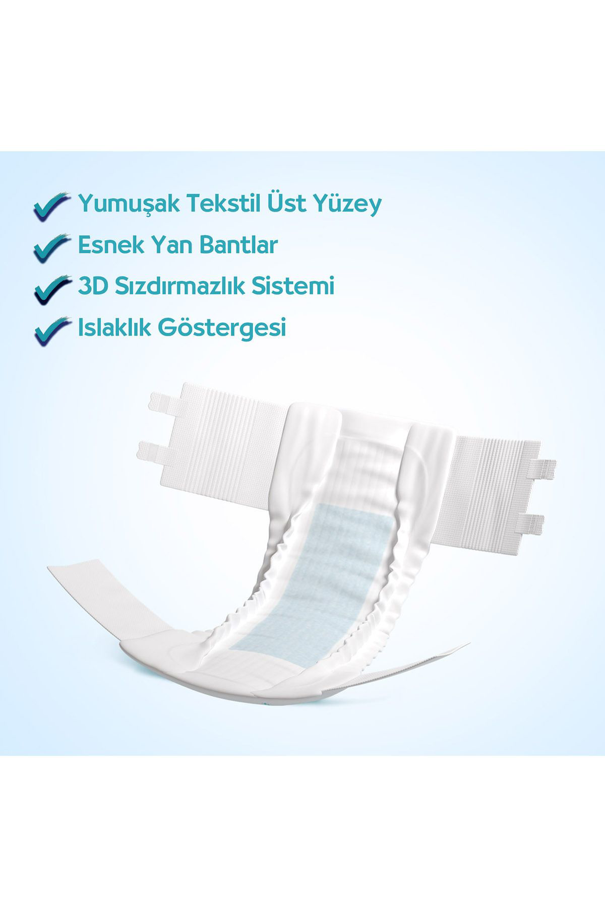 Yetişkin Hasta Bezi Large 30 Adet
