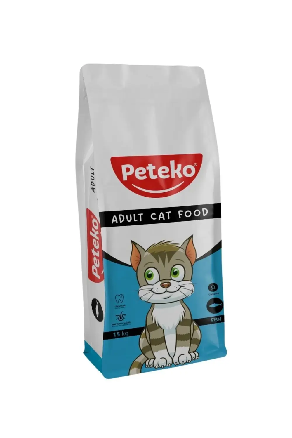 Yetişkin Kedi Maması Balıklı 15 Kg