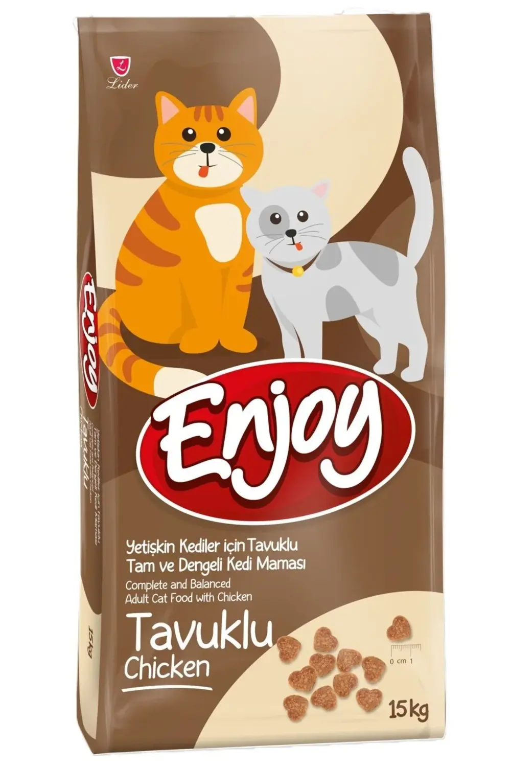 Yetişkin Kediler için Tavuklu Tam ve Dengeli Kedi Maması 15 kg