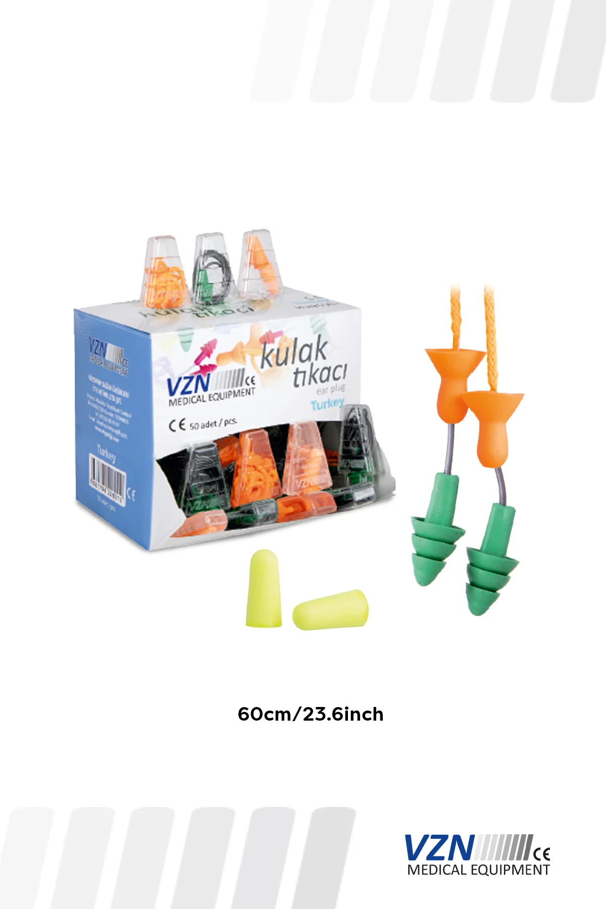 Yetişkin Kulak Tıkacı(yeşil)