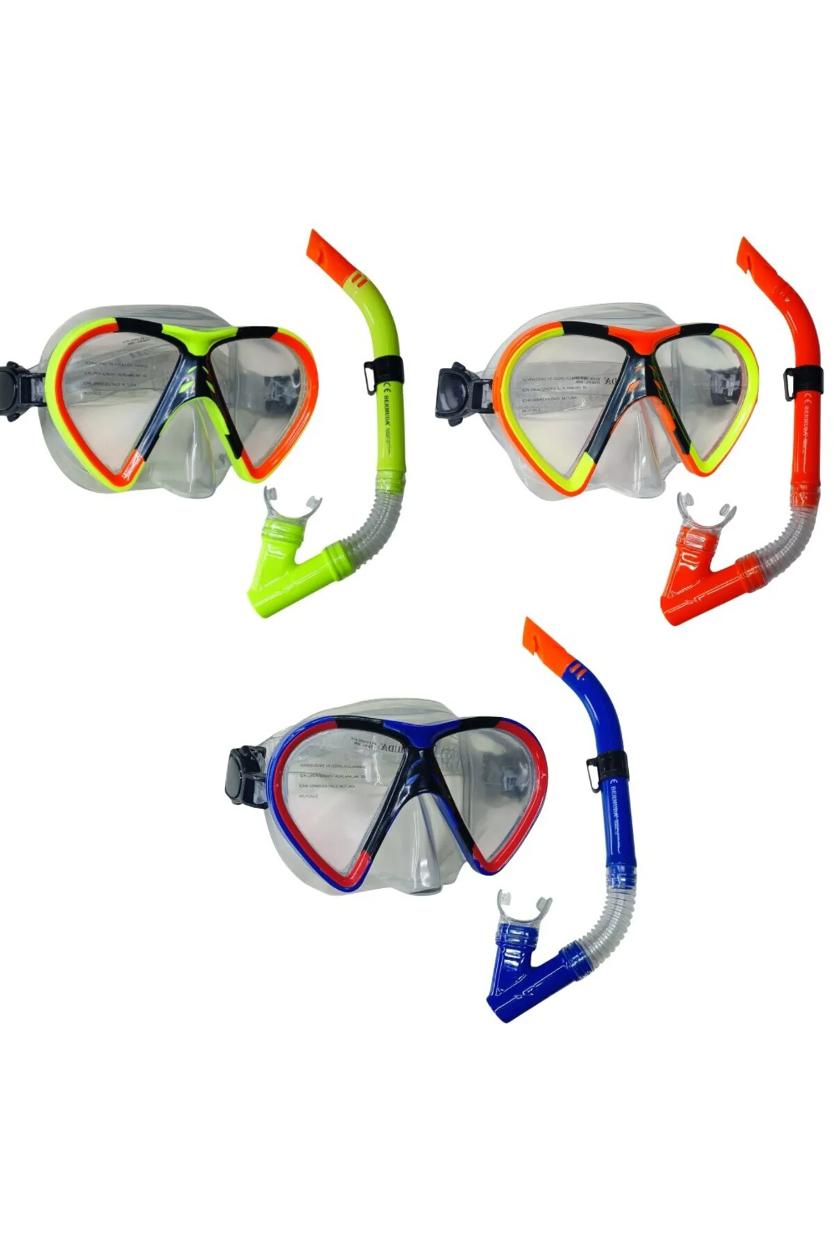 Yetişkin Maske Ve Şnorkel Safari Dalış Seti - 2356A/121CSB (Lisin