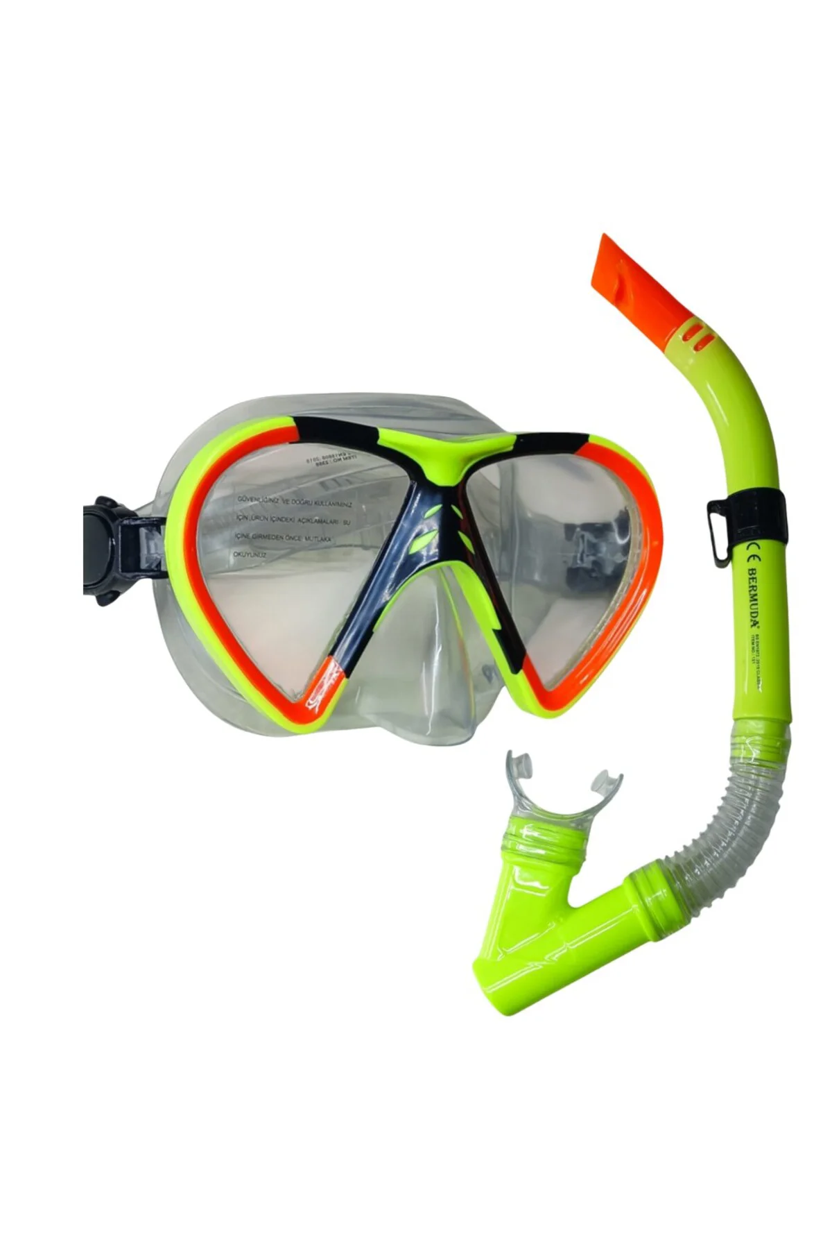 Yetişkin Maske Ve Şnorkel Safari Dalış Seti - 2356A/121CSB (Lisin