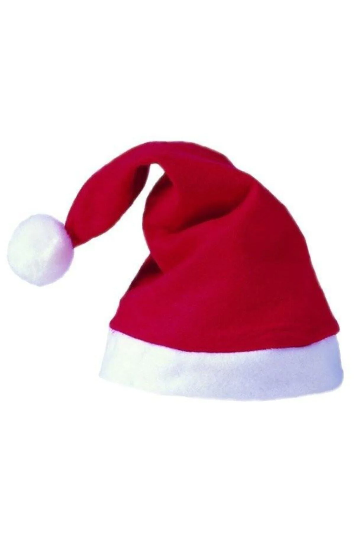 Yetişkin Noel Baba Şapkası Noel Şapkası Polar Noel Şapkası