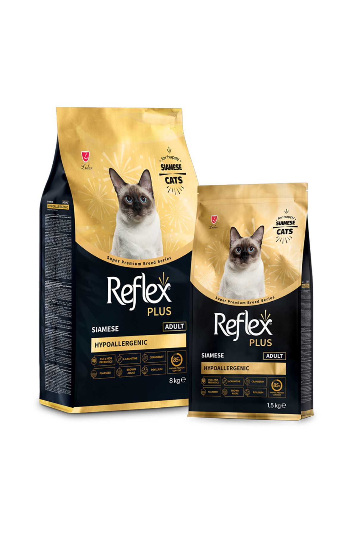 Yetişkin Siamese Kedi Kuru Mama - 1,5 Kg