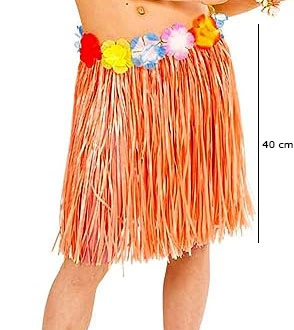 Yetişkin Ve Çocuk Uyumlu Turuncu Renk Püsküllü Hawaii Luau Hula E Yetişkin Ve Çocuk Uyumlu Turuncu Renk Püsküllü Hawaii Luau Hula E