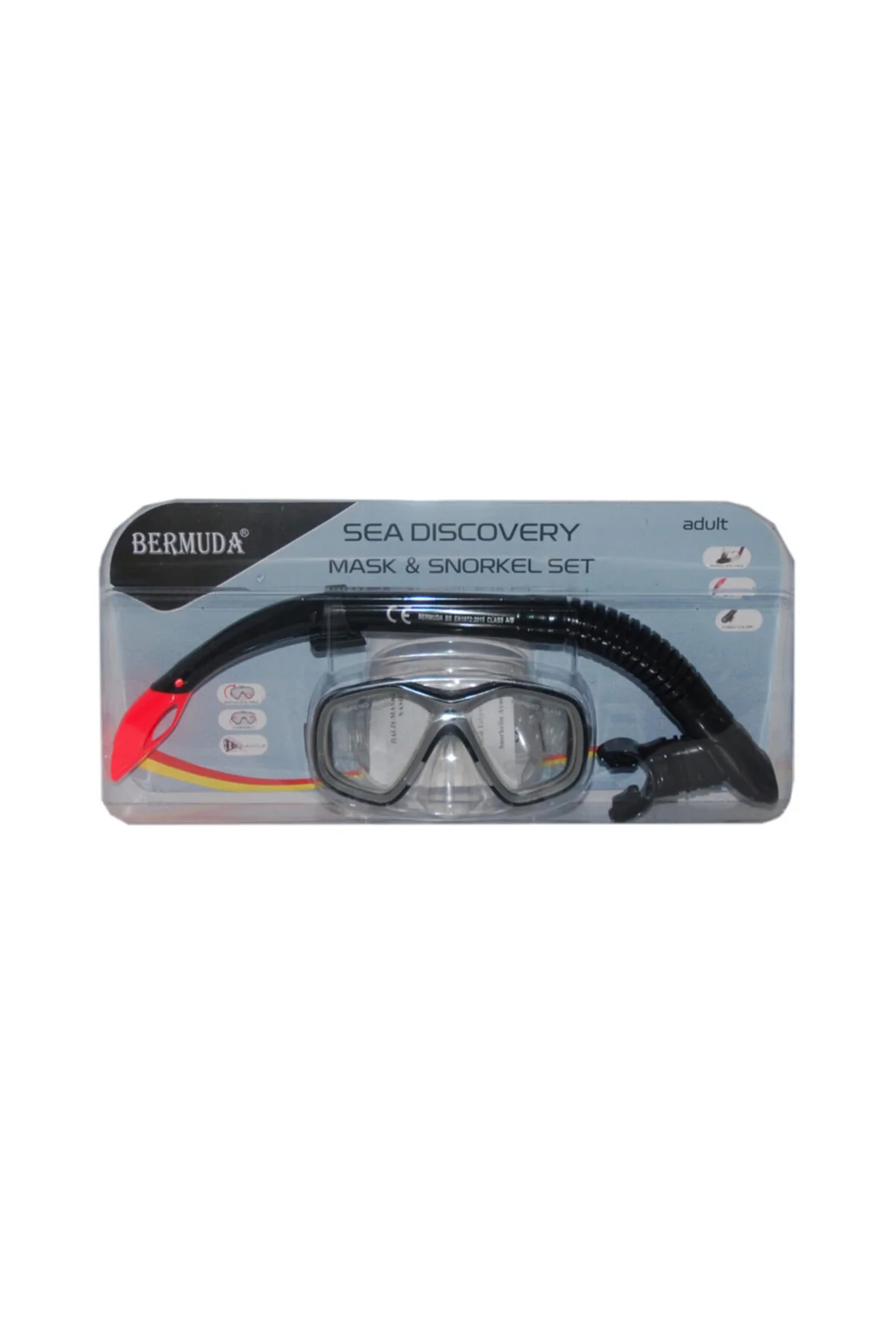 Yetişkinler Için Gözlük & Maske Şnorkel Seti Sp3883
