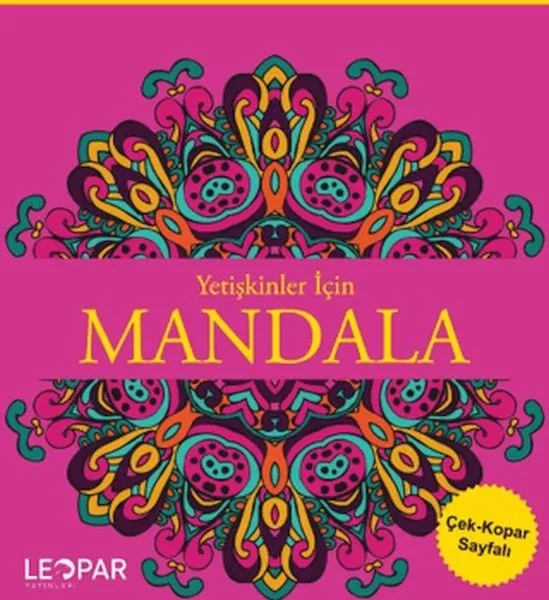 Yetişkinler İçin Mandala - Pembe Fiyatı, Yorumları ve Özellikleri