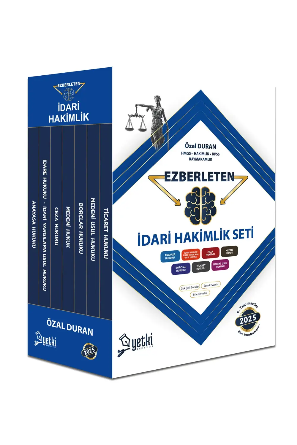 Yetki 2025 Baskı İdari Hakimlik Ezberleten Sorular Seti