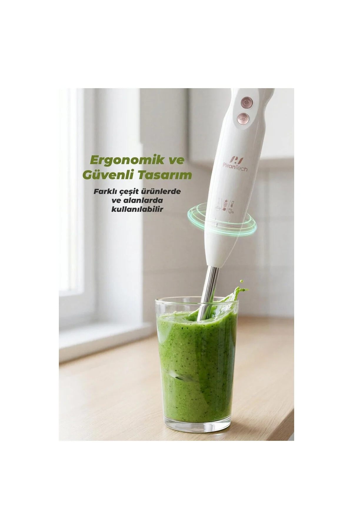 YH-83 Çubuk El Blenderi – Turbo Fonksiyonlu, Kolay Temizlenebilir YH-83 Çubuk El Blenderi – Turbo Fonksiyonlu, Kolay Temizlenebilir