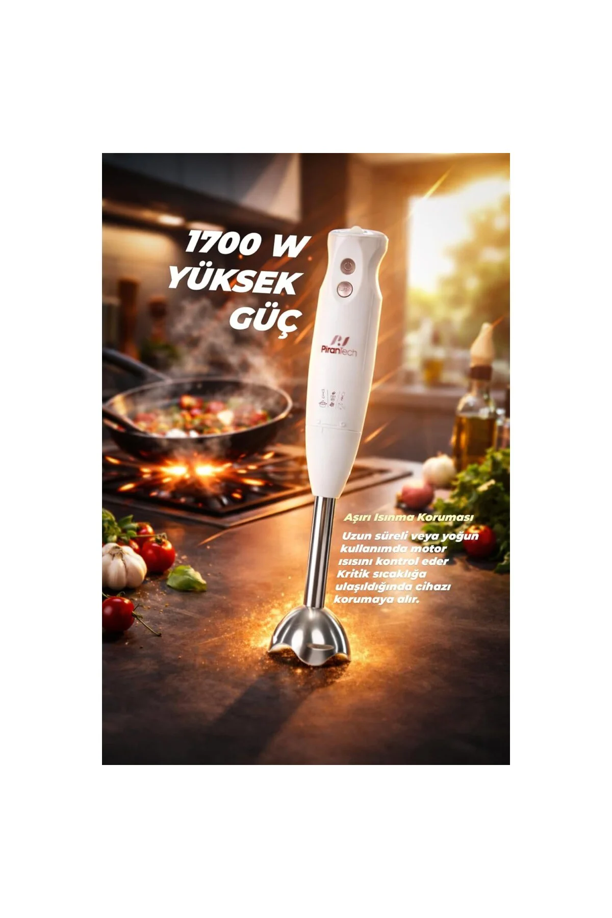 YH-83 Çubuk El Blenderi – Turbo Fonksiyonlu, Kolay Temizlenebilir YH-83 Çubuk El Blenderi – Turbo Fonksiyonlu, Kolay Temizlenebilir