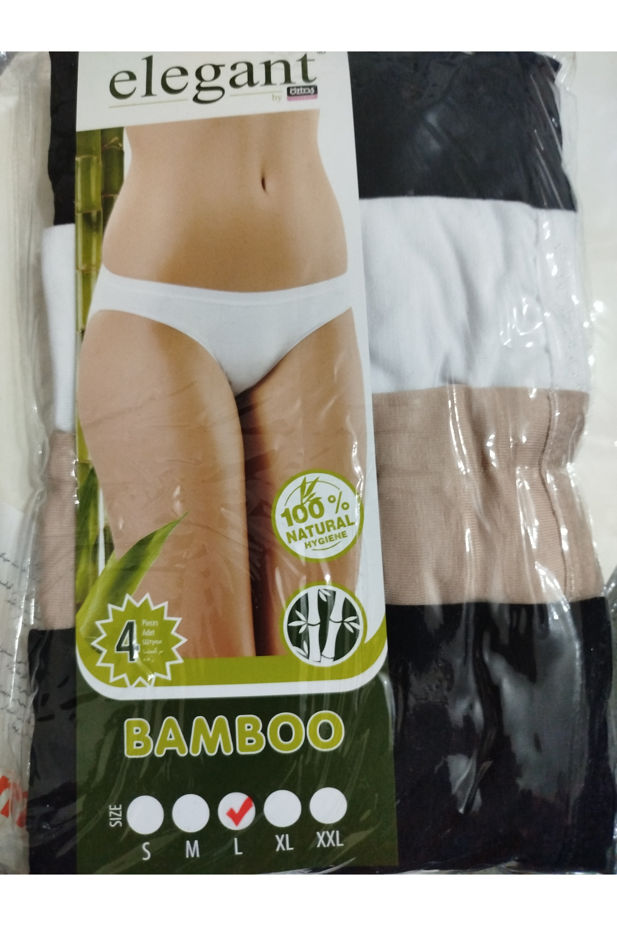 Elegant - Yh Kadin 4 Lü Bambu Bikini L Beden