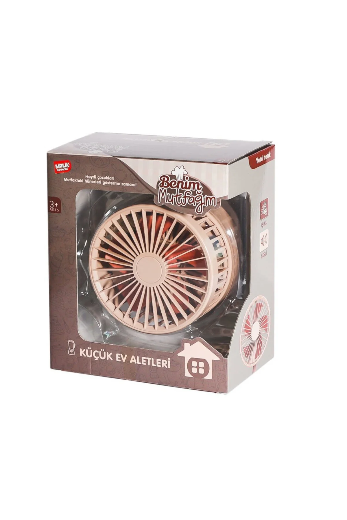 YH129-8H Sesli ve Işıklı Vantilatör -toys