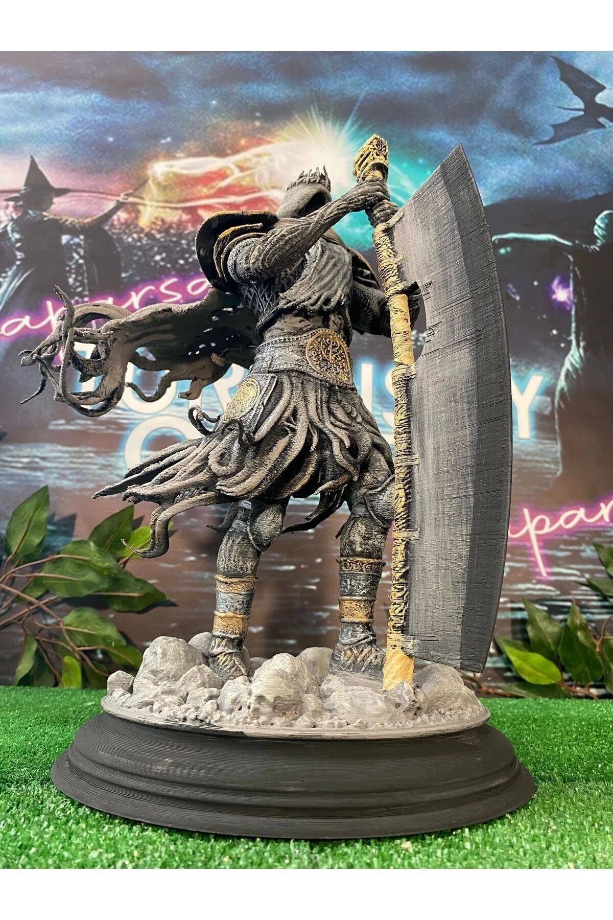 Yhorm The Giant Dark Souls 3 Boyalı Figür 30 cm (giga Boy)