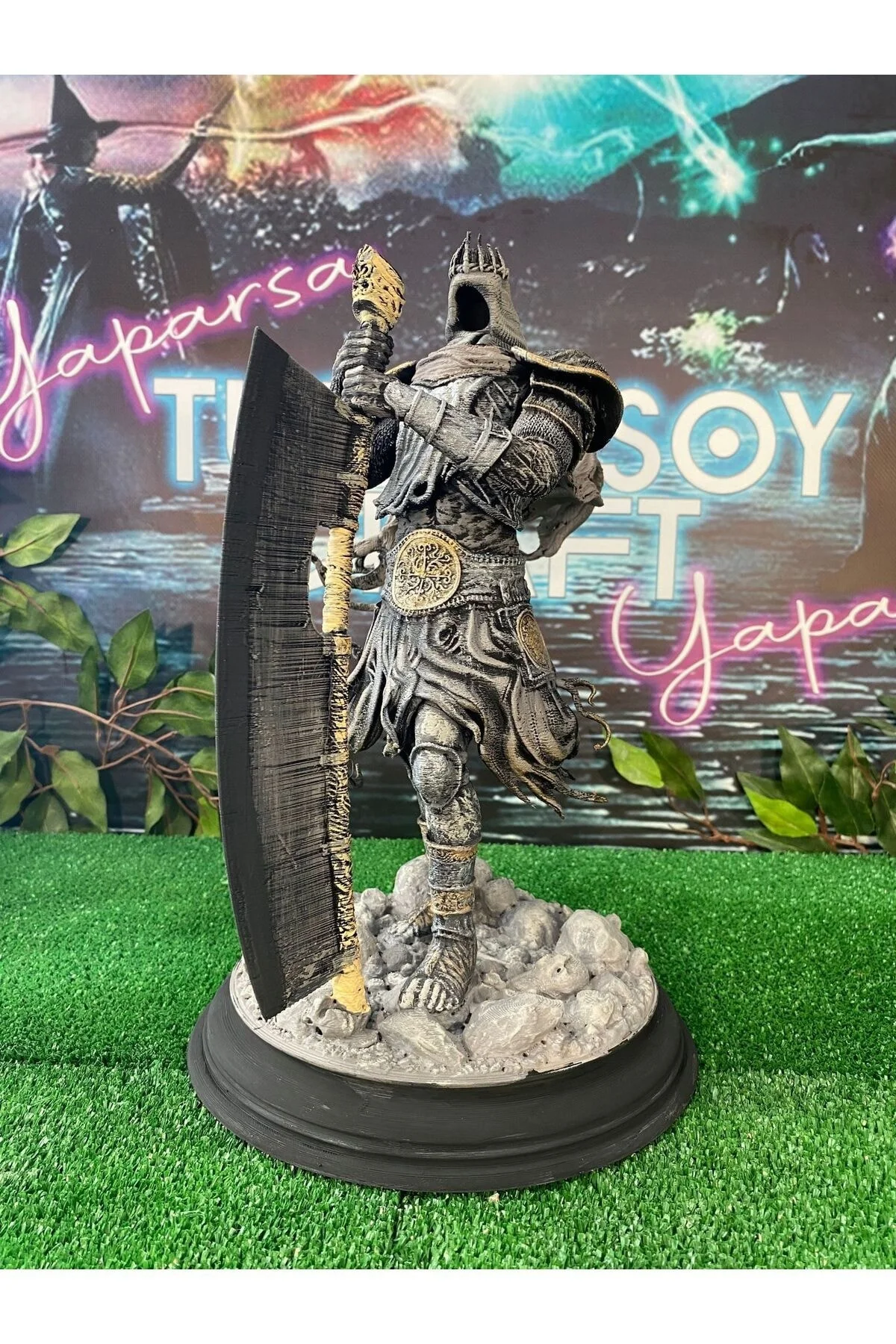 Yhorm The Giant Dark Souls 3 Boyalı Figür 30 cm (giga Boy)