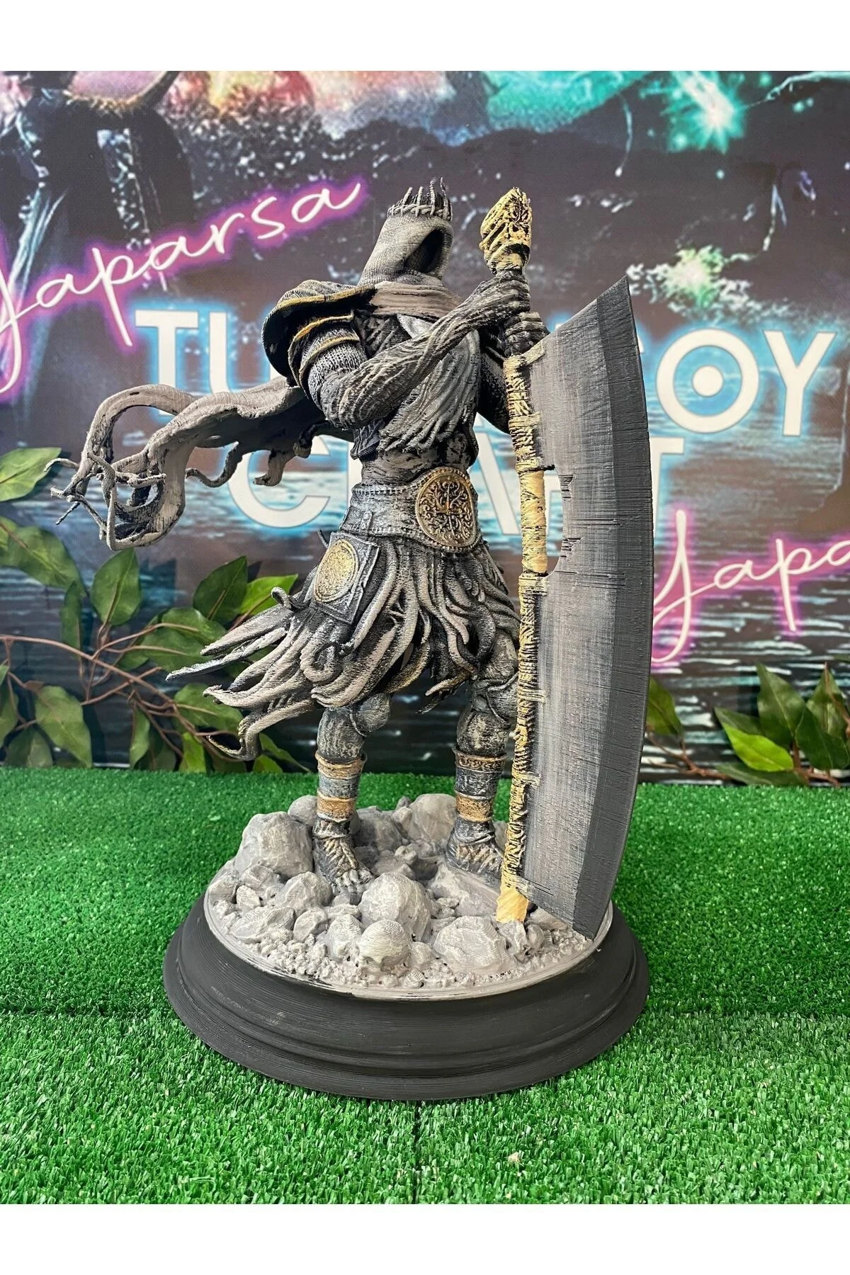 Yhorm The Giant Dark Souls 3 Boyalı Figür 30 cm (giga Boy)