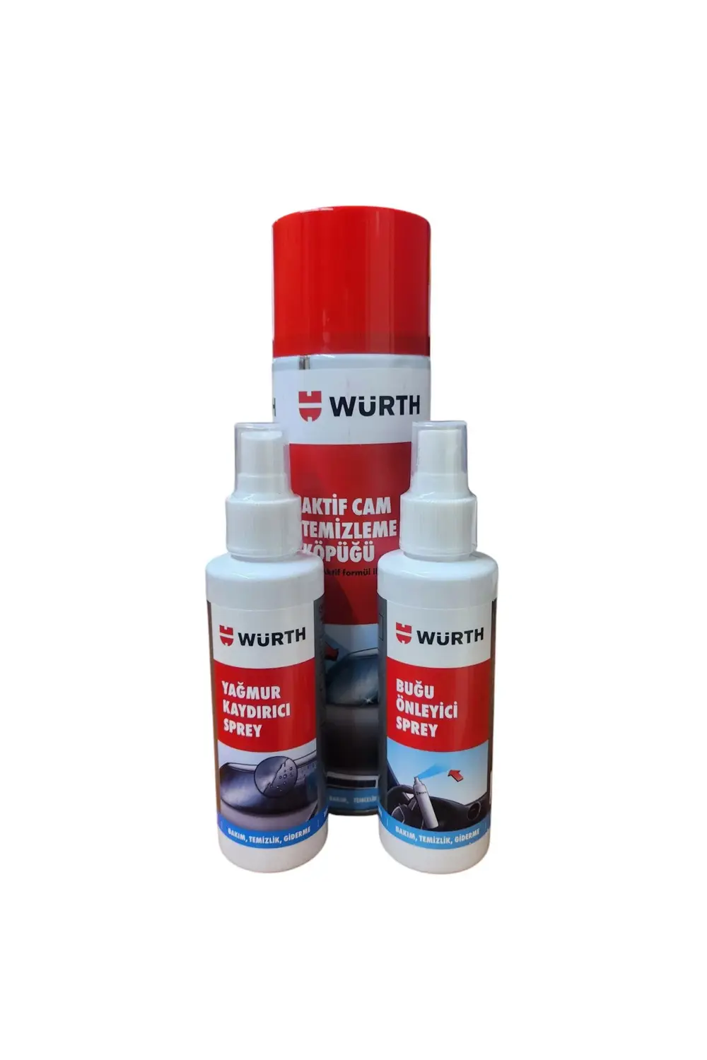 Yiğitay Würth Kışlık Oto Cam Temizlik Bakım Seti-3 ürün