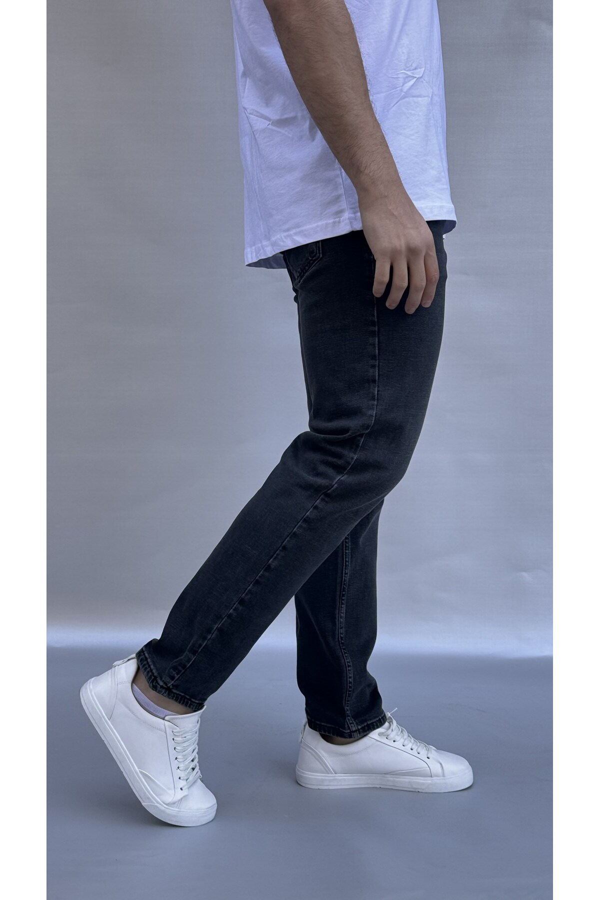 Casualmen32 Yikamali Siyah Regular Fit Jean