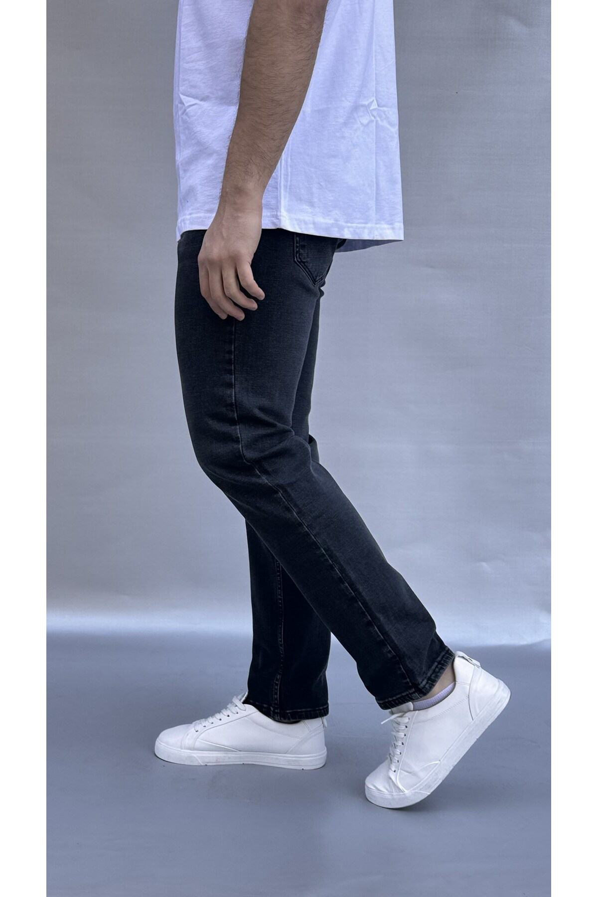 Casualmen32 Yikamali Siyah Regular Fit Jean