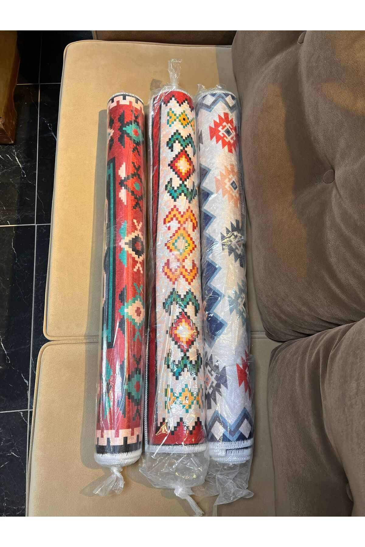 Naturawin Yıkanabilir Kaymaz Taban Kilim