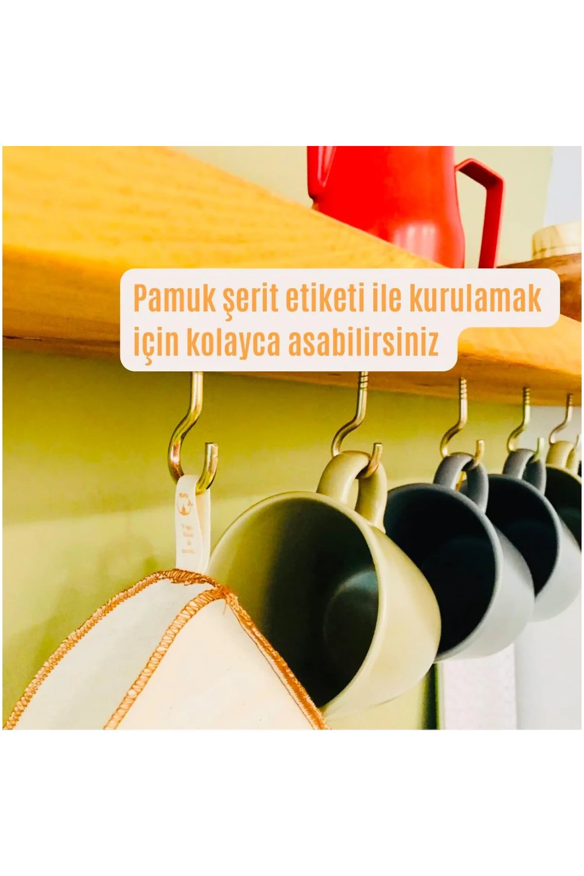 Yıkanabilir, Kumaş, Organik Kahve Filtresi (no:2) Ağartılmamış%10